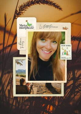 Montage photos de Rosine Fiévez, Le Petit Prince et Metamorphose Studio